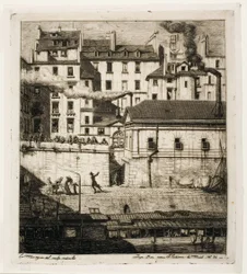 La morgue, París
