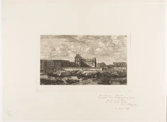 El viejo Louvre, París, 1651