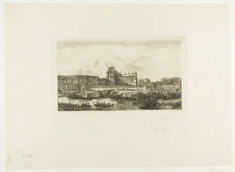 El viejo Louvre, París, 1651