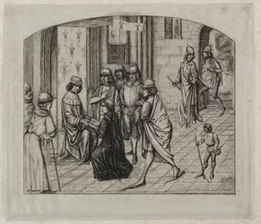 La obra impresa del autor latino, Valerius Maximus, presentada al rey Luis XI