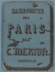 Página de título del conjunto de grabados de París
