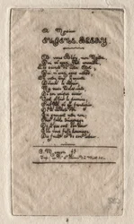 Versos a Eugène Bléry, 1854