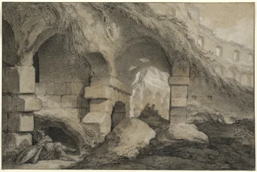 El interior del Coliseo
