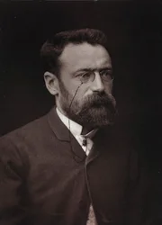 Album Artistique et Biographique, 5me année, Salon 1885; retrato del pintor francés Paul Tavernier (1852-1943)