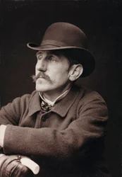 Album Artistique et Biographique, 5me année, Salon 1885; retrato del pintor francés Georges-Louis Hyon (1855-1901)