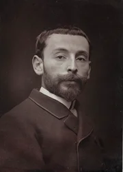 Album Artistique et Biographique, 6me année, Salon 1885; retrato del pintor francés Alexandre Bloch (1862-1906)
