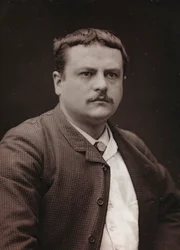 Album Artistique et Biographique, 6me année, Salon 1885; retrato del pintor francés Royer Lionel (1852-1926)