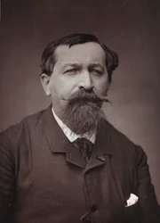 Album Artistique et Biographique, 6me année, Salon 1885; retrato del pintor Joseph Emile Gridel (1839-1901)