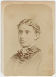Carte de visite de Lottie Grimke, c.1870