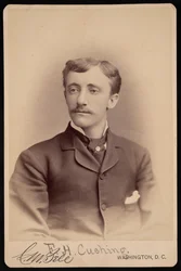 Retrato de Frank Hamilton Cushing 1857-1900, antes de 1893