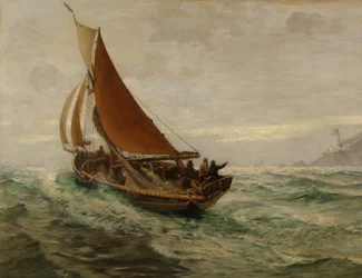 Amanecer en el mar, 1890