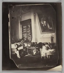 Asilo imperial de Vincennes: la biblioteca