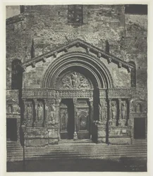 Arles: El pórtico oeste de Saint-Trophime