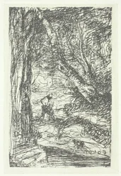 Le bucheron, posiblemente 1857, impreso en 1982
