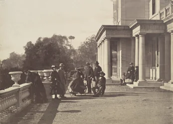 [Lord Brougham y su Familia, Cannes], 1862