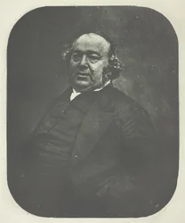 Retrato de Jules Janin según Nadar, c. 1857, impreso 1982
