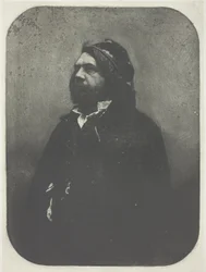 Retrato de Theophile Gautier según Nadar