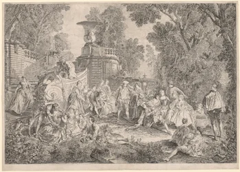 El Juego de la Gallina Ciega, 1739