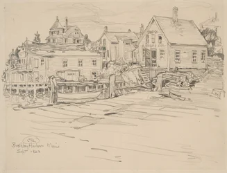 Boothbay Harbor, Maine, 1923