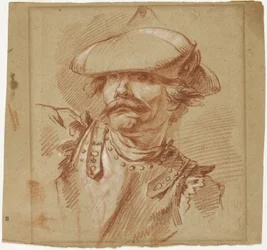 Cabeza de un soldado