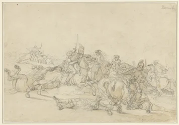 Lucha de jinetes