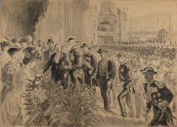 Inauguración de la Exposición Internacional de Lieja en 1905