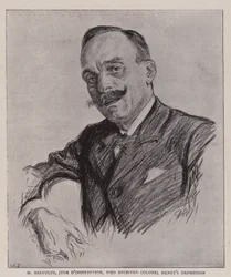 M Bertulus, juez de instrucción, quien recibió la declaración del Coronel Henry