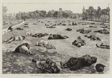 Nuestros Pobres Sin Hogar de Londres, St James