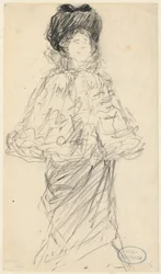 Mujer de pie