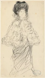 Mujer de pie, c. 1900