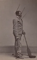 Wilson, esclavo marcado de Nueva Orleans, 1863