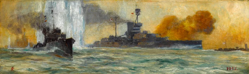 Encuentro naval, 1915