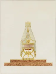 Diseño del moisés para Su Majestad el Rey de Roma, 1811