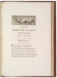 Página de Quintus Horatius Flaccus