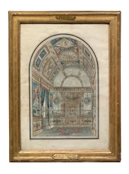 Habitación en la Casa del Labrador, Palacio Real de Aranjuez