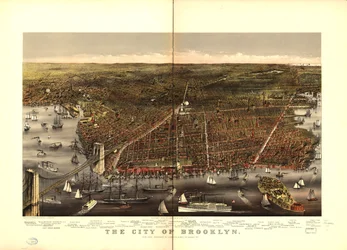 La ciudad de Brooklyn.