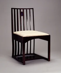 Silla en el salón, HousHill, Glasgow, 1904