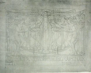 Diploma de Honor, Escuela de Arte de Glasgow, 1893