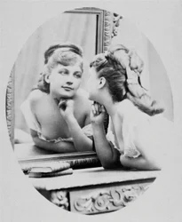 Retrato de la actriz Henriette Victoire Drouard (1851-1923).