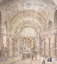 El interior del Gran Salón, St George