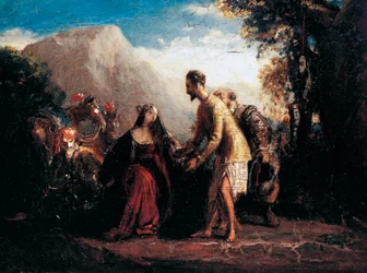 Don Quijote y Dulcinea