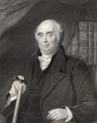 Henry Richard Fox, grabado por H. Robinson, de 