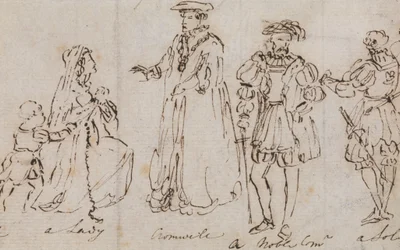 Estudio de los trajes del siglo XVI