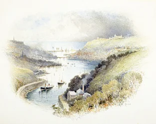 Whitby, Yorkshire (acuarela)