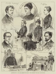 Asesinato del difunto Emperador de Rusia, los prisioneros condenados