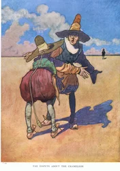 La disputa sobre el camaleón