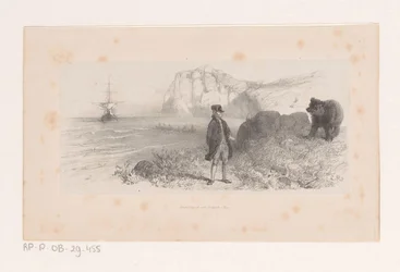Baron von Munchausen con cerveza