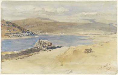 Vista de Loch Linnhe cerca de Fort William, Escocia