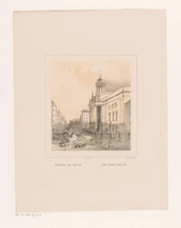 Vista del ayuntamiento de Róterdam L