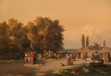 Parque en los alrededores de París